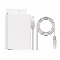 Câble réseau RJ45 Cat.6 Nanocable gris 10 m