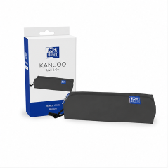 Oxford Kangoo Live and Go black pencil case