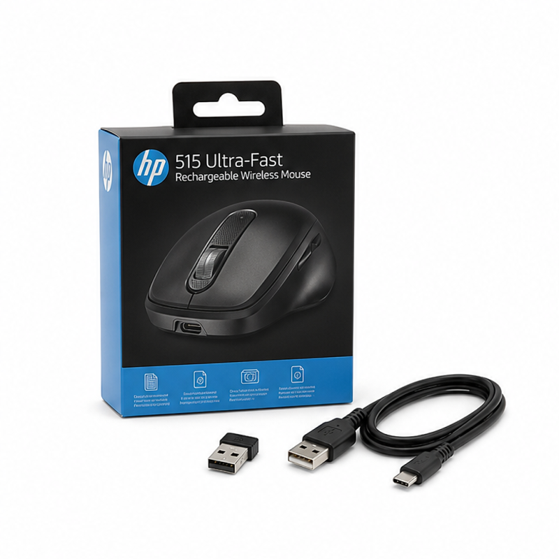 HP 515 Ultra-Fast Rechargeable Wireless Mouse