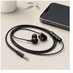 Vention Echo Lite écouteurs 3,5 mm noirs