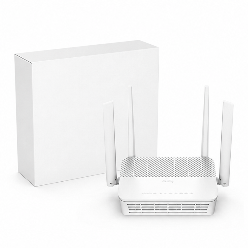 Routeur maillé Wi‑Fi 6 Cudy WR3000S AX3000 Gigabit
