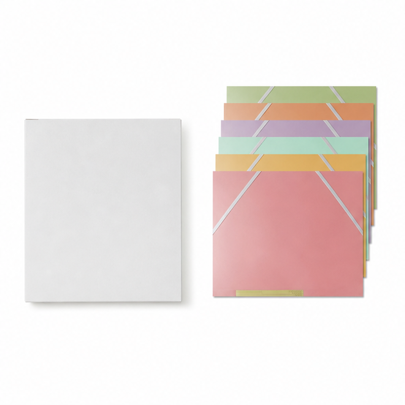 Bismark A4 Polypropylene Pocket Folders, 6-Pack, Pastel Colors Bismark A4 Polypropylene Pocket Folders, 6-Pack, Pastel Colors