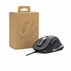 Trust Fyda wired USB mouse, 5000 DPI, black