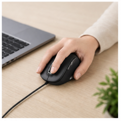 Trust Fyda souris filaire USB 5000 DPI noire