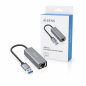 Aisens Convertisseur USB 3.0 vers Ethernet Gigabit, 15 cm, gris