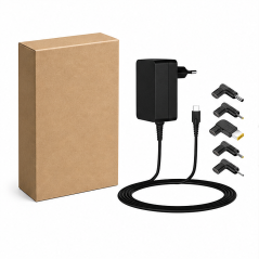 Leotec 45W USB-C Laptop Charger with 5 Tips