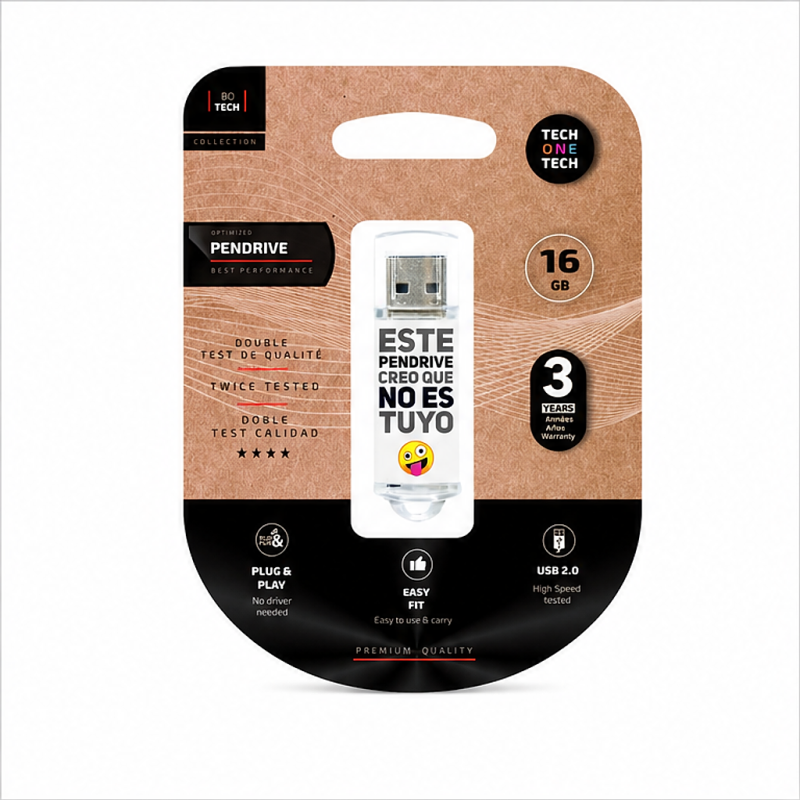 TechOneTech 16GB USB 2.0 Flash Drive No es Tuyo