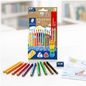 Staedtler Noris jumbo 128 triangular colored pencils, 12 pieces