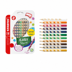 STABILO EASYcolors 12 ergonomic colored pencils