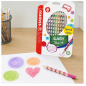 STABILO EASYcolors étui de 12 crayons de couleur ergonomiques droitier + taille-crayon