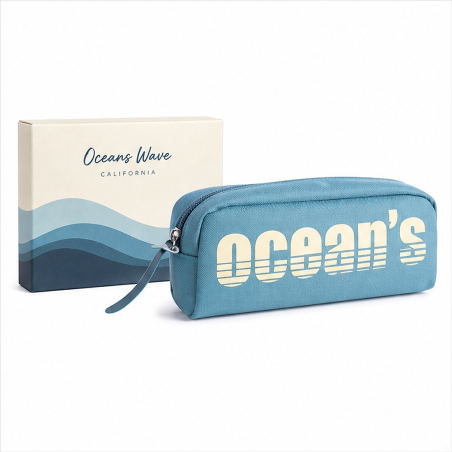 Oceans Wave California trousse 1 fermeture bleu