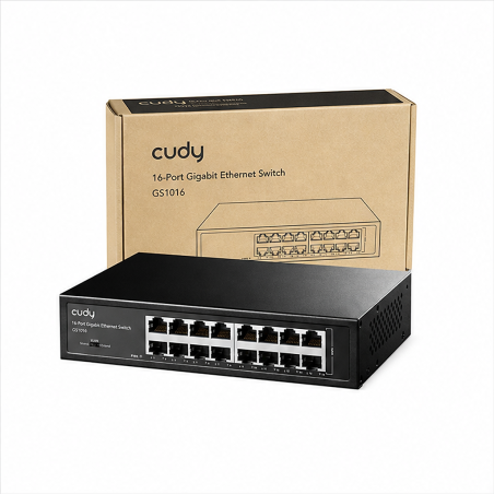 Cudy GS1016 Switch Gigabit 16 ports | Réseau filaire