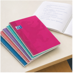 Oxford cahiers Folio 4x4 mm 80 feuilles pack 4+1