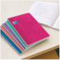 Oxford Pack 4+1 cahiers à spirale Folio quadrillé 4x4 mm, 80 feuilles, couverture souple