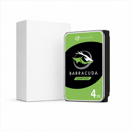 Seagate BarraCuda 4 To SATA 3,5" pour PC de bureau