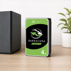 Seagate BarraCuda 4 To SATA 3,5" pour PC de bureau