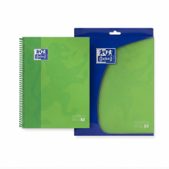 Oxford Europeanbook 1 A4+ grid notebook green 80 s.