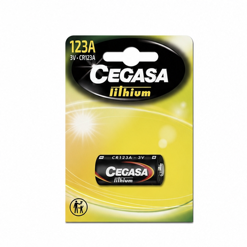 Pile lithium Cegasa CR123A 3V