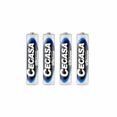 Cegasa Lithium Pack de 4 piles AAA LR03 1,5 V