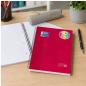 Oxford Europeanbook 5 A4+ spiral notebook, 5 x 5 mm grid, 120 sheets