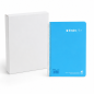 Cahier à spirale Enri Plus folio quadrillé 4x4 mm, 80 feuilles, 90 g, avec marge – lot de 5