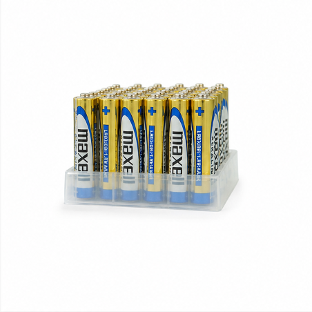 Maxell Pack de 24 piles alcalines AAA LR03 1,5 V