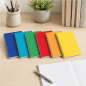 Enri Plus Cahier spirale folio quadrillé 4 x 4 mm, 80 feuilles, 60 g – lot de 10
