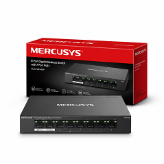 Mercusys MS108GP 8-Port Gigabit Switch with PoE+