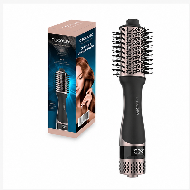Cecotec CeramicCare Unique Touch Styling Brush 1200 W Cecotec CeramicCare Unique Touch Styling Brush 1200 W