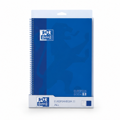 Oxford Europeanbook 1 A4+ 5x5 bleu marine 80 feuilles