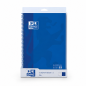 Oxford Europeanbook 1 A4+ Spiral Notebook 5x5 80 Sheets Navy Blue