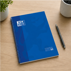 Oxford Europeanbook 1 A4+ 5x5 Navy Blue 80 Sheets