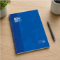 Oxford Europeanbook 1 Cahier spirale A4+ 5x5 80 feuilles bleu marine