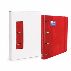 Oxford Europeanbinder Classic A4+ rouge avec recueil