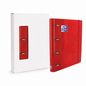 Oxford Europeanbinder Classic A4+ rouge, classeur à anneaux avec recueil 5x5