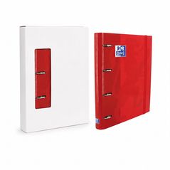 Oxford Europeanbinder Classic A4+ rouge avec recueil