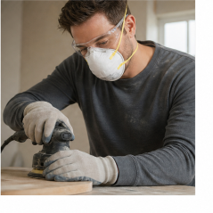 3M 8710E FFP1 Respirator, 3-Pack