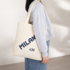 Milan Collection 430 Shopper Bag Beige | 7.5 L