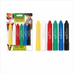 Alpino Face Stick Basic Colours 6-Pack