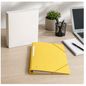 Oxford Top File+ A4+ 3-flap elasticated folder, assorted colours