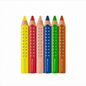 Faber-Castell Grippy colored pencils, pack of 6