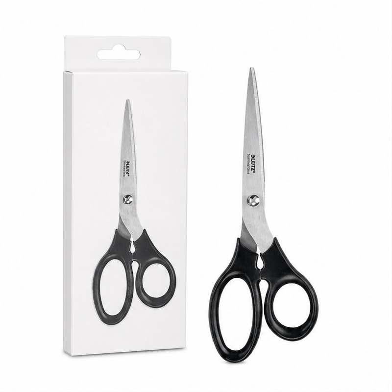 Leitz 20 cm stainless steel scissors, black