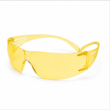 3M SecureFit 200 Safety Glasses with Yellow Lenses