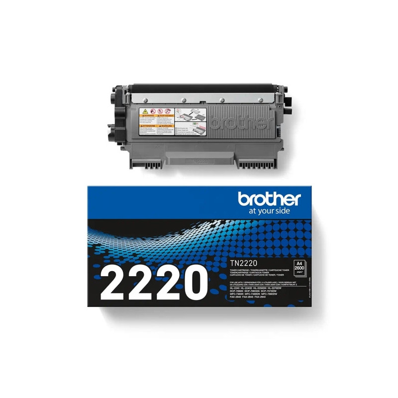 Toner Brother TN-2220 noir original – Fin de série
