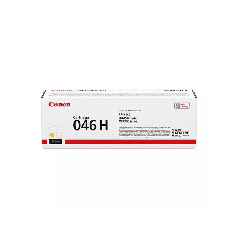 Toner Canon 046H jaune original (1251C002) – Fin de série