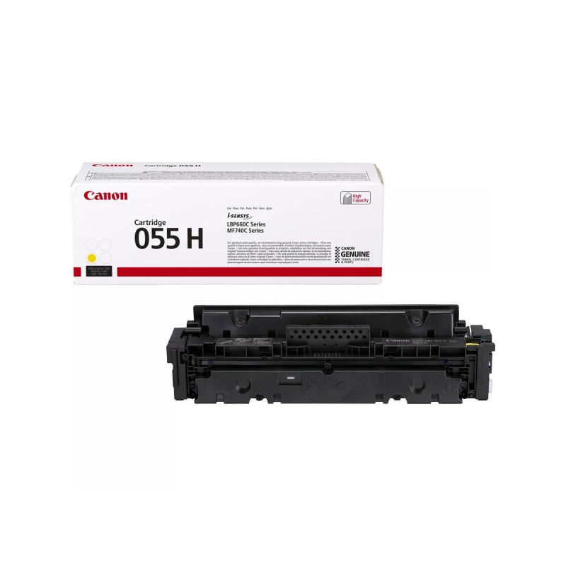 Toner Canon 055H jaune original (3017C002) – Fin de série