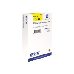 Cartouche Epson T7554 XL jaune originale (C13T755440) – Fin de série