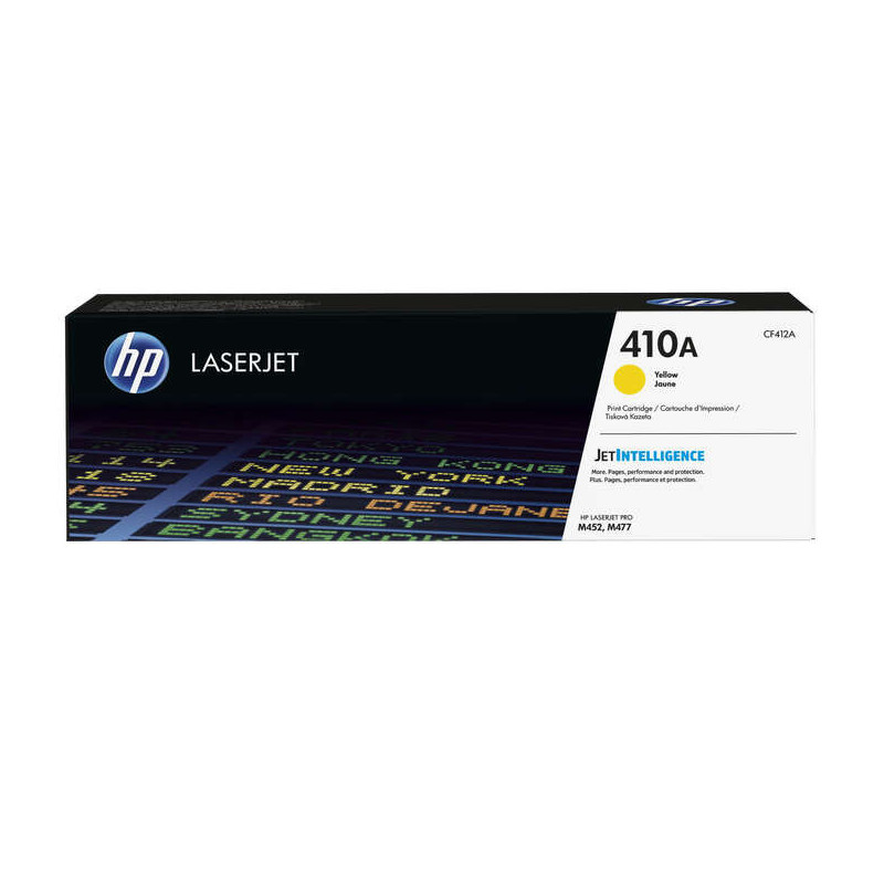 Toner HP 410A jaune original (CF412A) – Fin de série