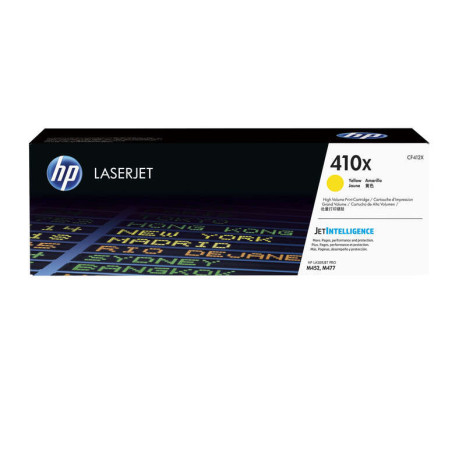 Toner HP 410X jaune grande capacité original (CF412X) – Fin de série