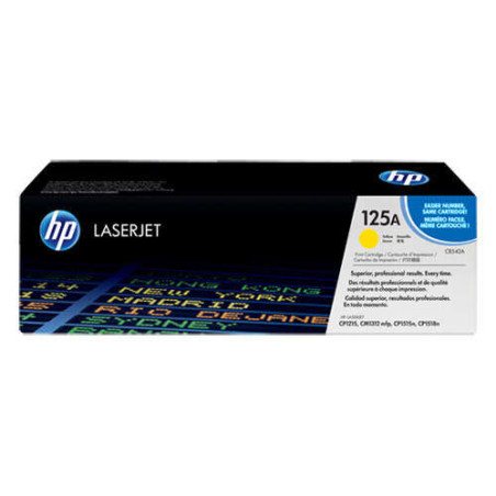 Toner HP 125A jaune original (CB542A) – Fin de série